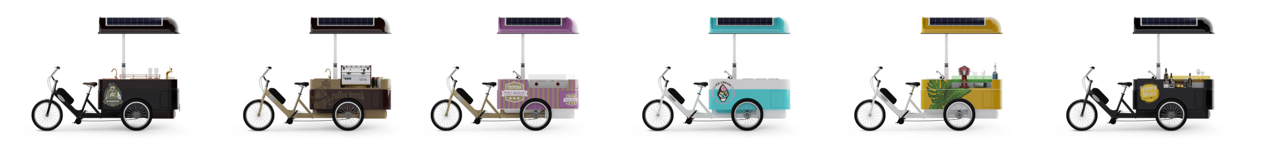 Cargo bike per street food