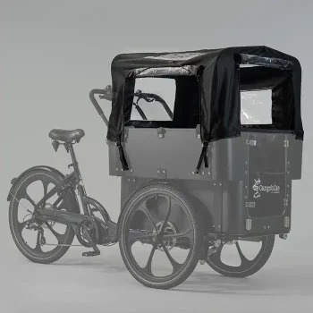Tenda parapioggia cargo bike kindergarten per Cargobike Flex e DeLight
