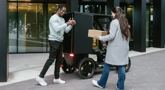 cargo bike VOK S per consegne