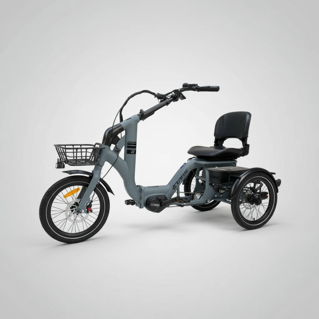 Etnnic Mova Trike, triciclo adulti, vista studio