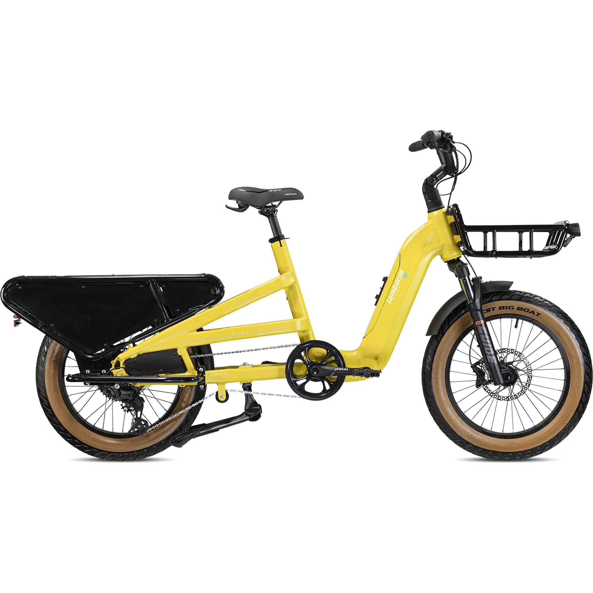 Lombardo Mondello cargo bike longtail colore Giallo