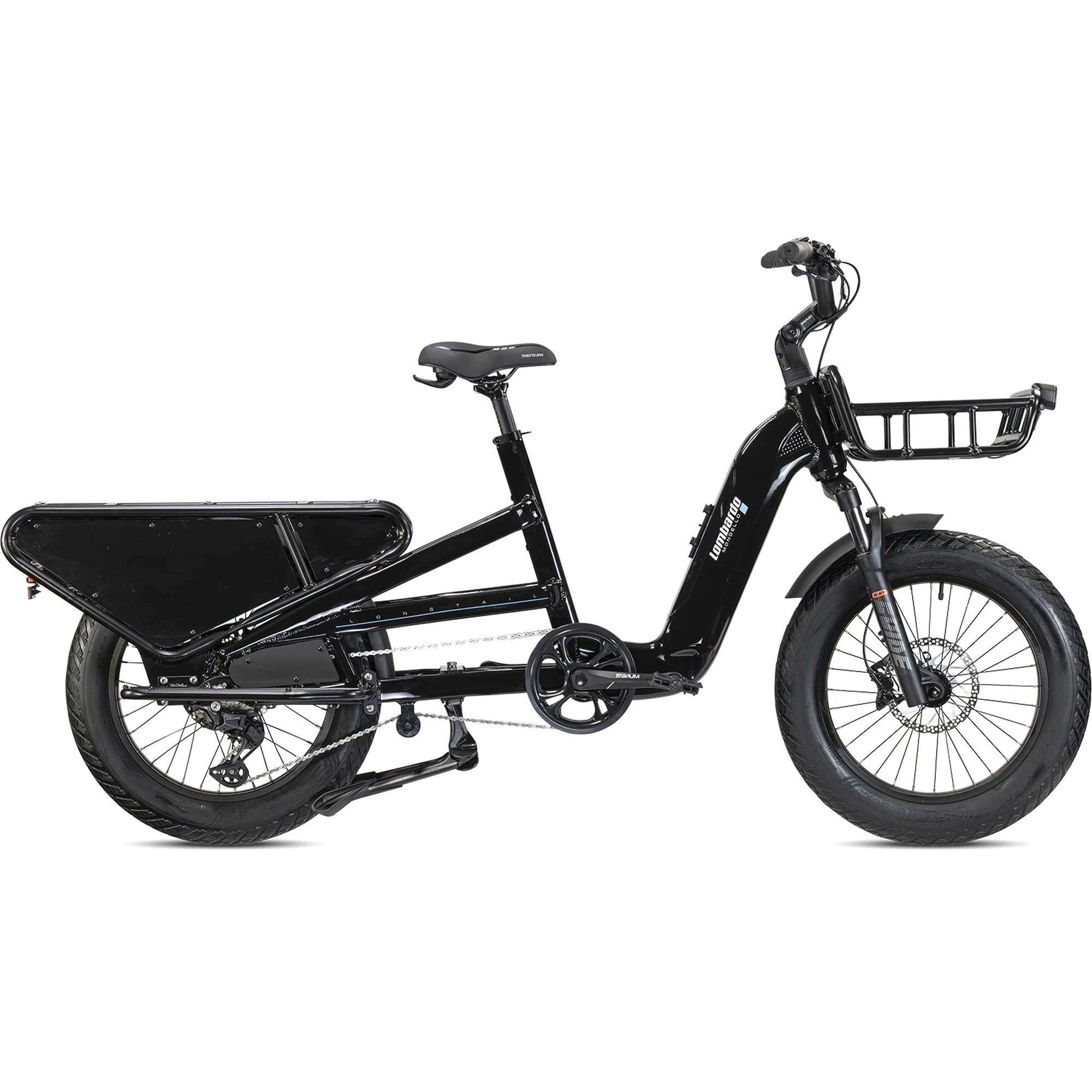 Lombardo Mondello cargo bike longtail colore Nero