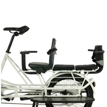 Bicicapace Child pack for Justlong Open structure (incl. Running boards, 2 cushions M, Foot Protection)