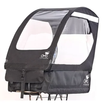 Bicicapace Rain Cover Full (side shields included) for Justlong (fixing on the Child pack structure)