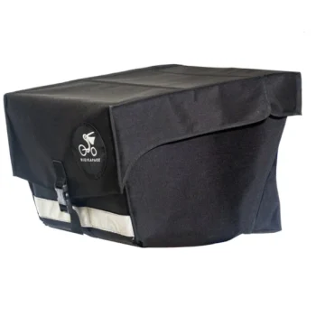 Bicicapace Mini Volume to mount on the flatbed in Black Cordura + internal PVC, dim. 45x50/30xH40/33, 65 lts.