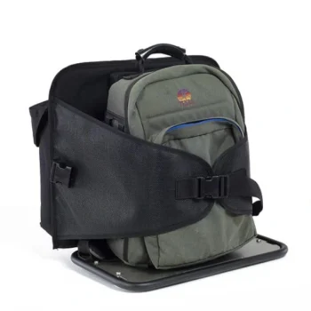 Bicicapace Pockets for flatbed in Black Cordura