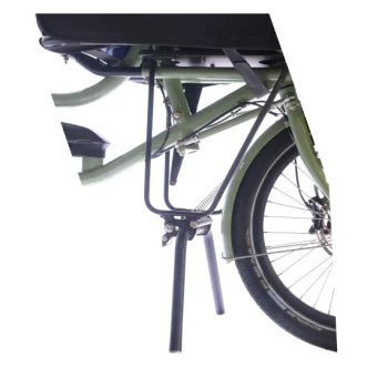 Bicicapace Double leg sturdy stand up to 75 kg, Black color for Pelican