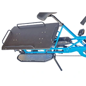 Bicicapace - Pannello posteriore Slim per Justlong dim. 44x82 per Eurobox con sponda laterale in acciaio