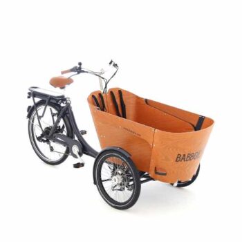 Babboe e-Carve la cargo bike che piega in curva