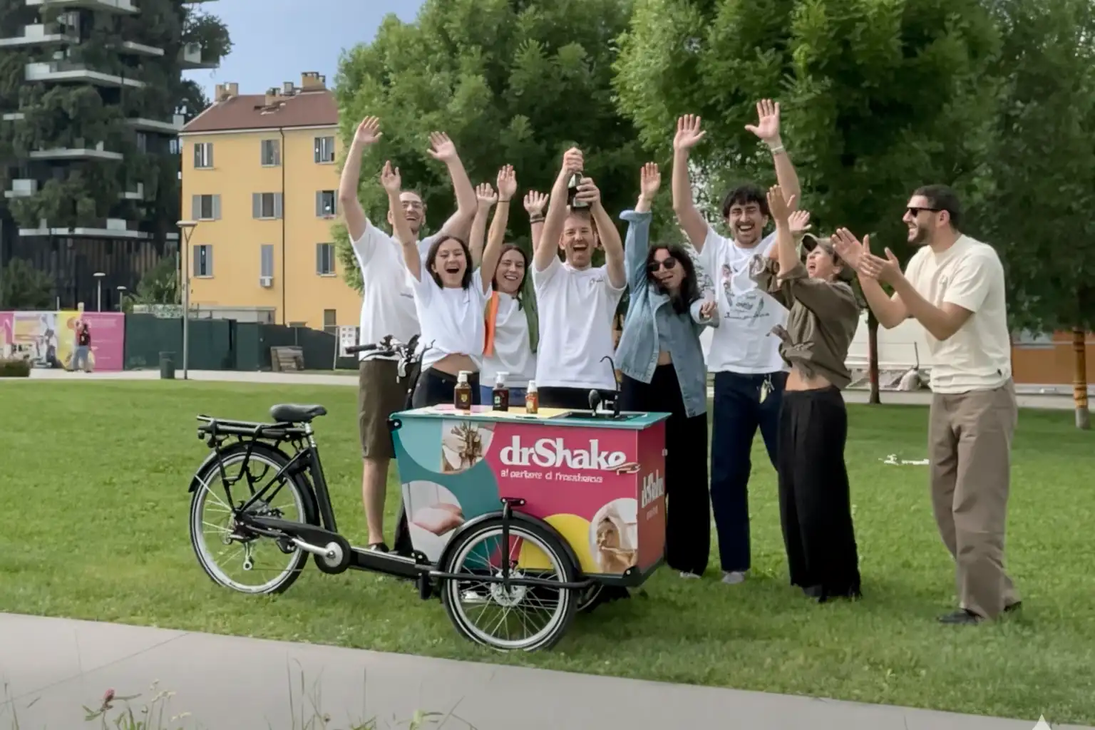 Cargo bike per brand activation itinerante e promozione del marchio